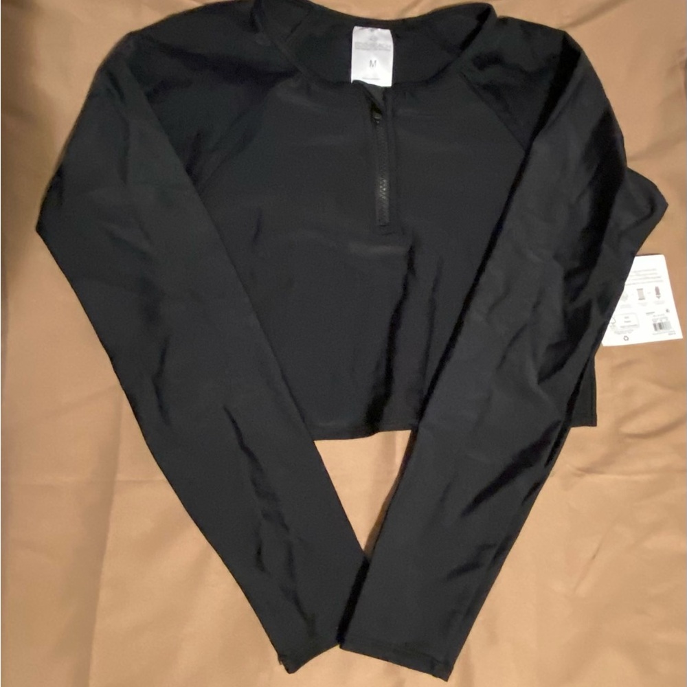 Black rash guard
